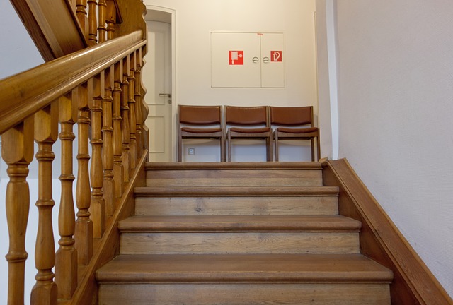 dřevěné schodiště