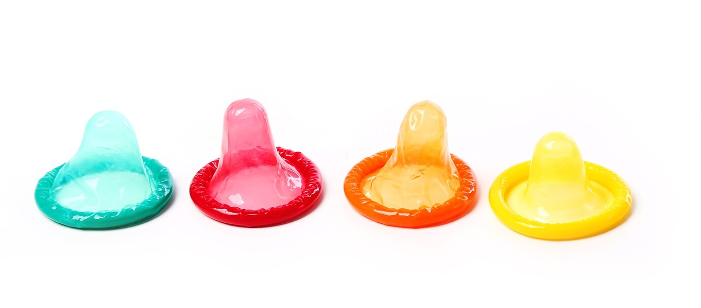 barevné kondomy